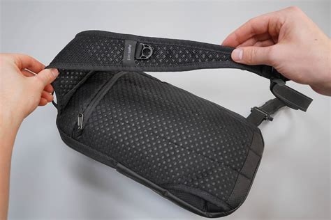 pacsafe anti theft sling bag.